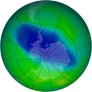 Antarctic Ozone 1996-11-21